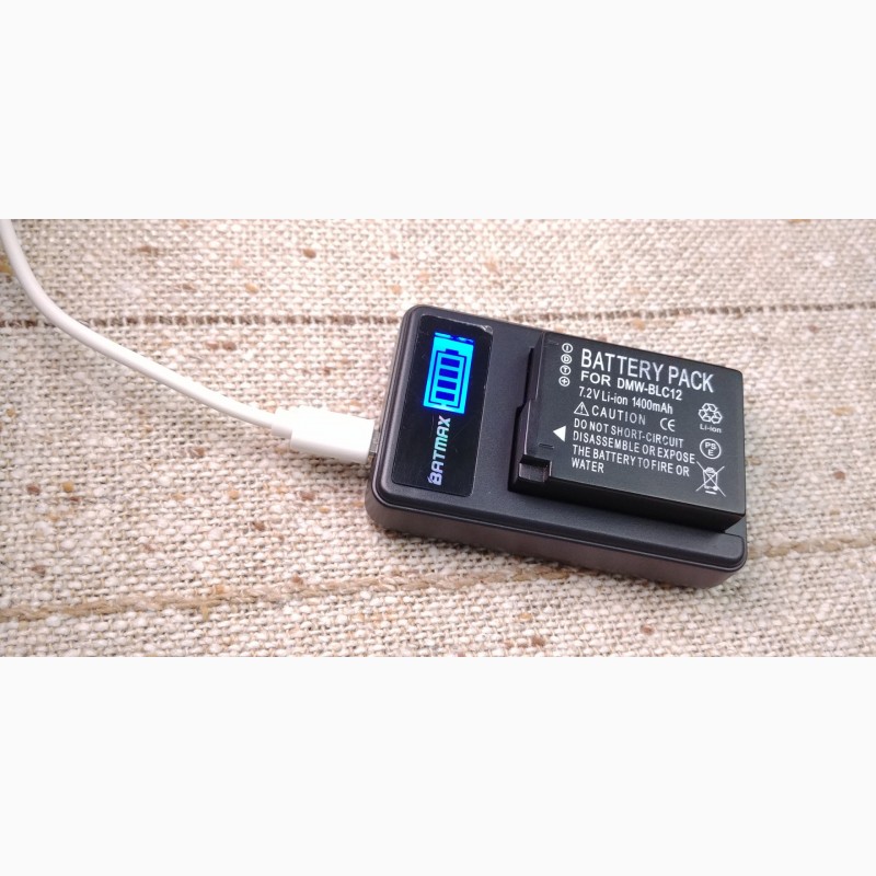 Фото 7. Портативное зарядное устройство Batmax для Panasonic DMW-BLC12 BLC12E
