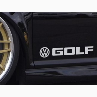 Наклейки Golf 45см (2шт) арт.2763
