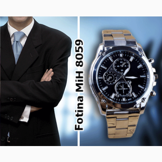 Мужские стильные стальные часы Fotina MiH 8059