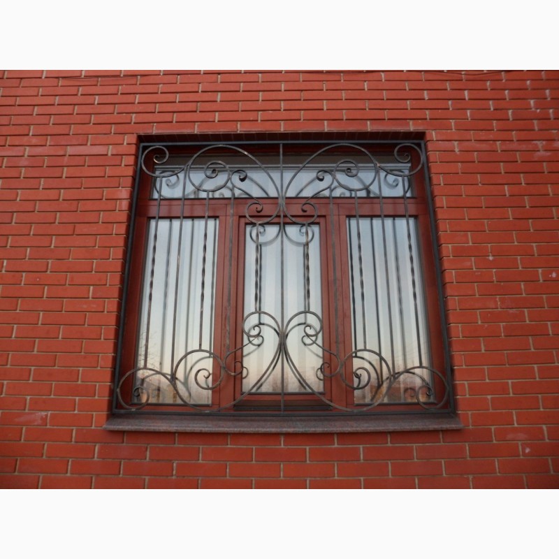 Фото 2. Решетки на окна (кованные решетки). Цена от 1000 грн