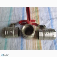 Кран шаровый водопроводный, латунь