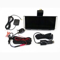 DVR K6 Видеорегистратор на торпеду - 2 камеры / GPS / 7 IPS Экран / 4Ядра / 8Gb