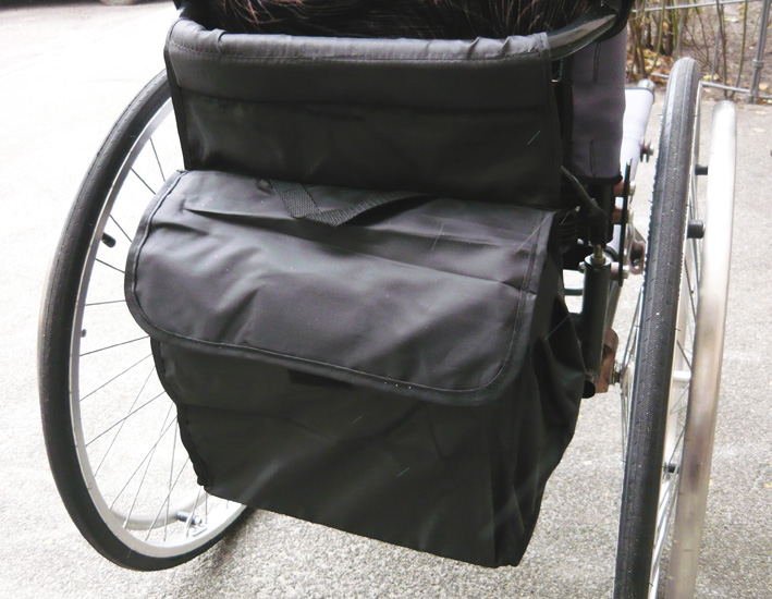 Фото 4. Вещевая сумка для инвалидной коляски