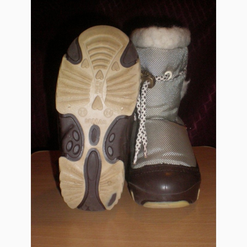 Фото 4. Продам ботинки зимние Demar (дев/мал) 14, 5 см 24-25 р