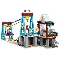 Конструктор Lepin 01042 Горнолыжный курорт: подъёмник (аналог LEGO )