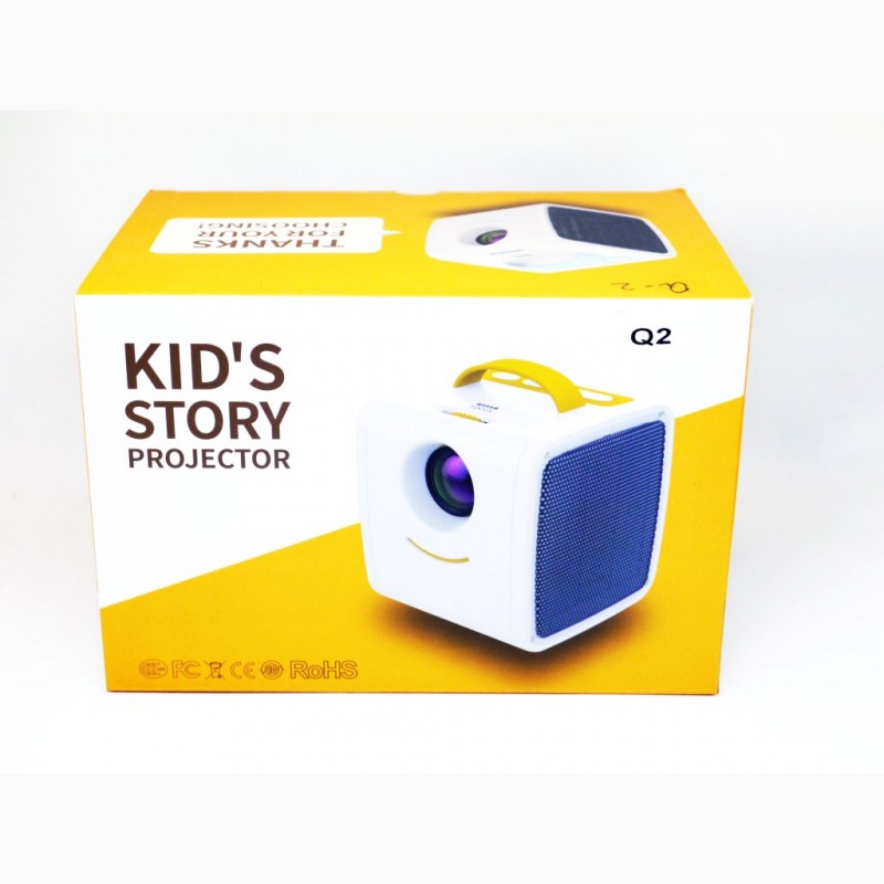 Фото 2. Мини проектор Kids Story Projector Q2