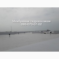 Капитальный ремонт кровли элеватора пвх мембраной