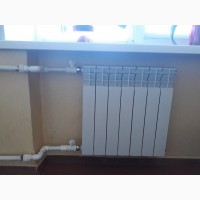 Монтаж систем отопления в доме и установка радиаторовв Черкассах