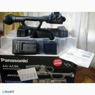 Продам видеокамеру Panasonic AG-AC 90