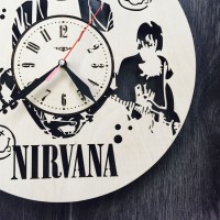 Часы оригинальные из дерева «Nirvana»