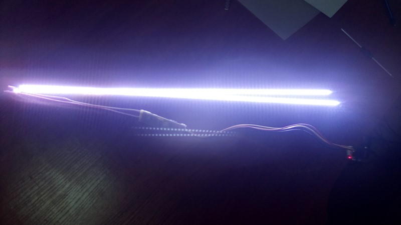 Качественная Универсальная LED подсветка для мониторов 15-24 533 мм
