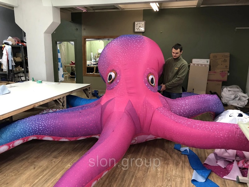 Фото 7. Надувной рекламный осьминог Inflatable octopus, Advertising Inflatable octopus