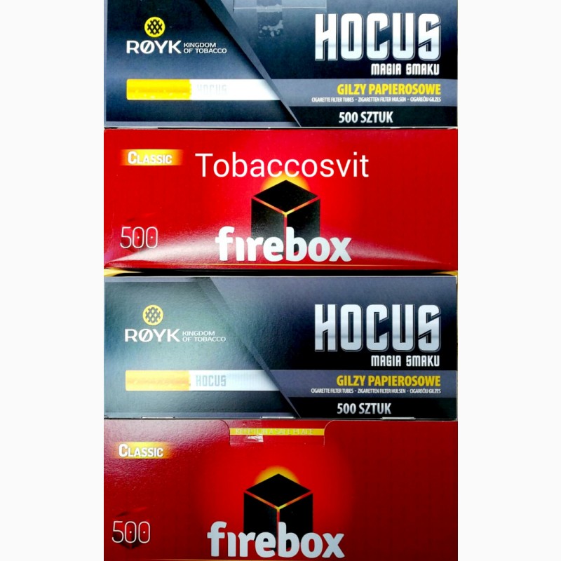 Фото 4. Сигаретные гильзы 3000шт.FireBox+HOCUS СУПЕР ЦЕНА