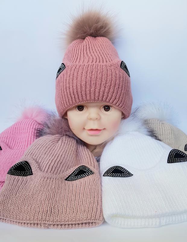 Фото 5. Зимние шапки для детей и взрослых