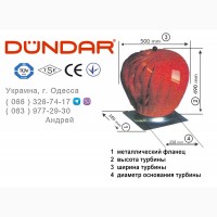 Турбовент DUNDAR модель DAT A