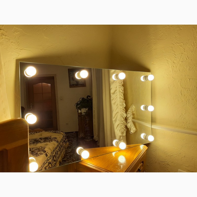 Фото 9. Гримерні дзеркала, гримерні столи, дзеркало з підсвіткою, надписом, малюнк