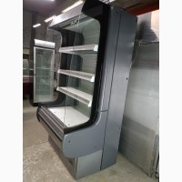 Холодильна гірка Росс б/в, холодильна вітрина бу, регал холодильний, холодильний стелаж бв