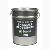 Мастика битумная ведро 20, 0 кг БИТЭЛАСТ - КРОВЕЛЬНЫЙ Ecobit ДСТУ Б В.2.7-108-2001