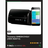 Тонометр Omron Evoly ( НЕМ -760Т-Е )