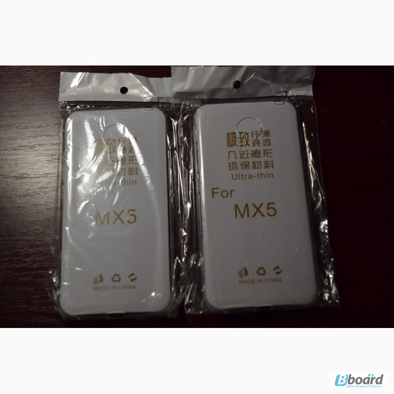 Фото 3. Прозрачный силиконовый чехол для Meizu MX4, MX5