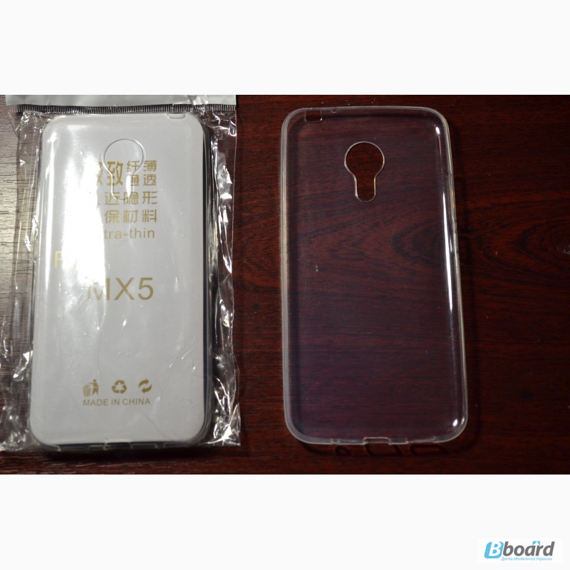 Фото 4. Прозрачный силиконовый чехол для Meizu MX4, MX5