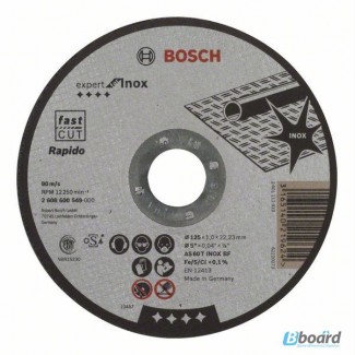 Отрезные круги по металлу Bosch 125мм купить, цена в Киеве