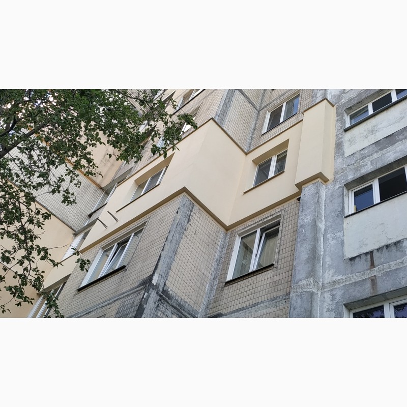 Фото 3. Утепление стен, фасада, фасадов пенопластом в Киеве