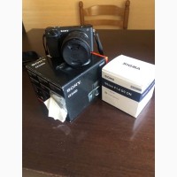 Фотоаппарат Sony A6400 + об#039;єктив Sigma 56 mm F 1.4 DC DN