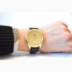 Качественные мужские наручные часы Omega Gold,гарантия