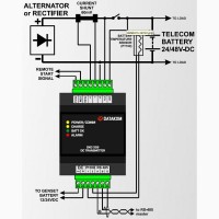 DATAKOM DKG-359 Контроллер управления зарядкой аккумуляторных систем