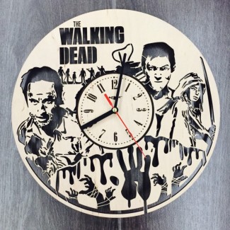 Настенные часы с оригинальным дизайном «The Walking Dead»