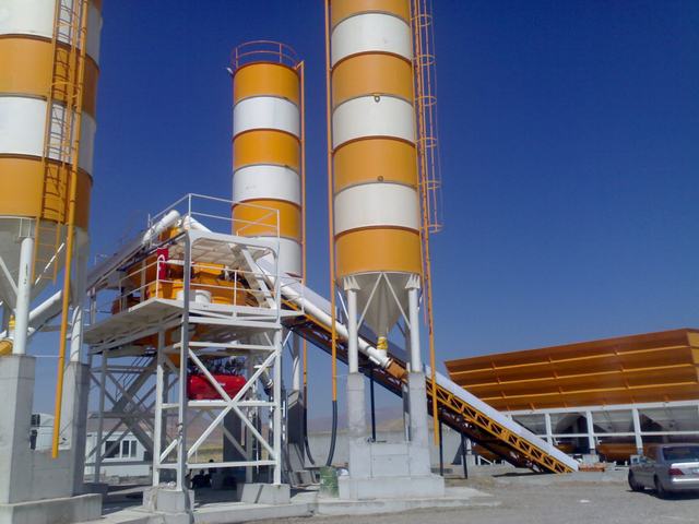 Стационарный бетонный завод Polygonmach S 180 (180 м3/час) Турция