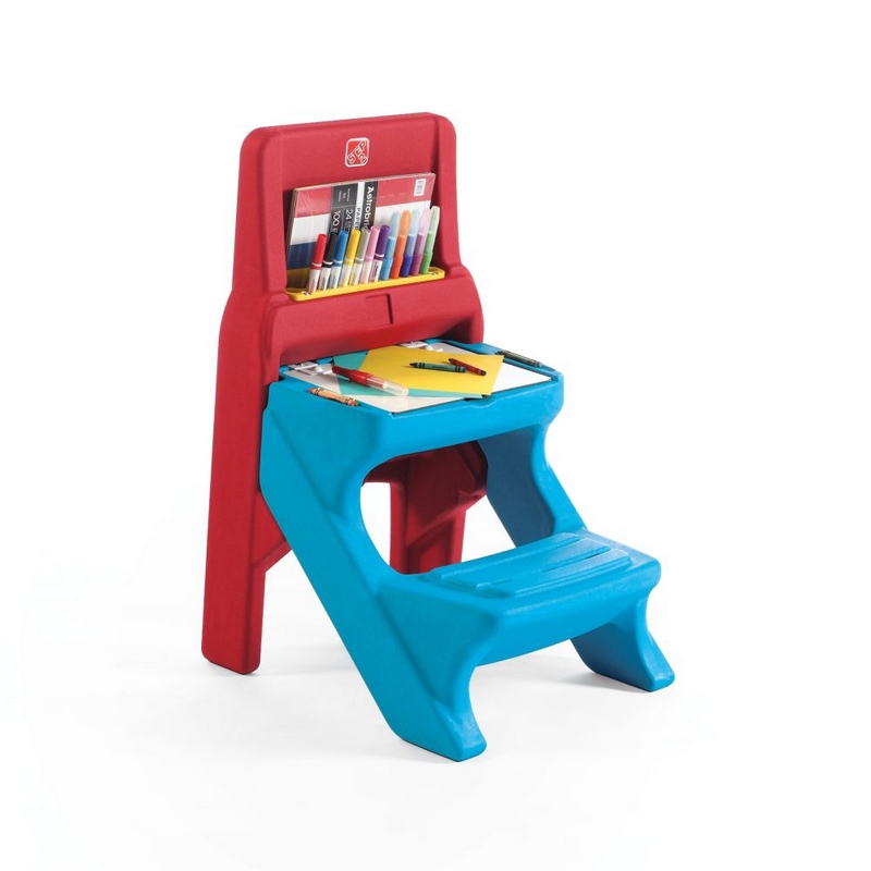 Фото 2. Игровой стол с сидением и доской для творчества ART EASEL