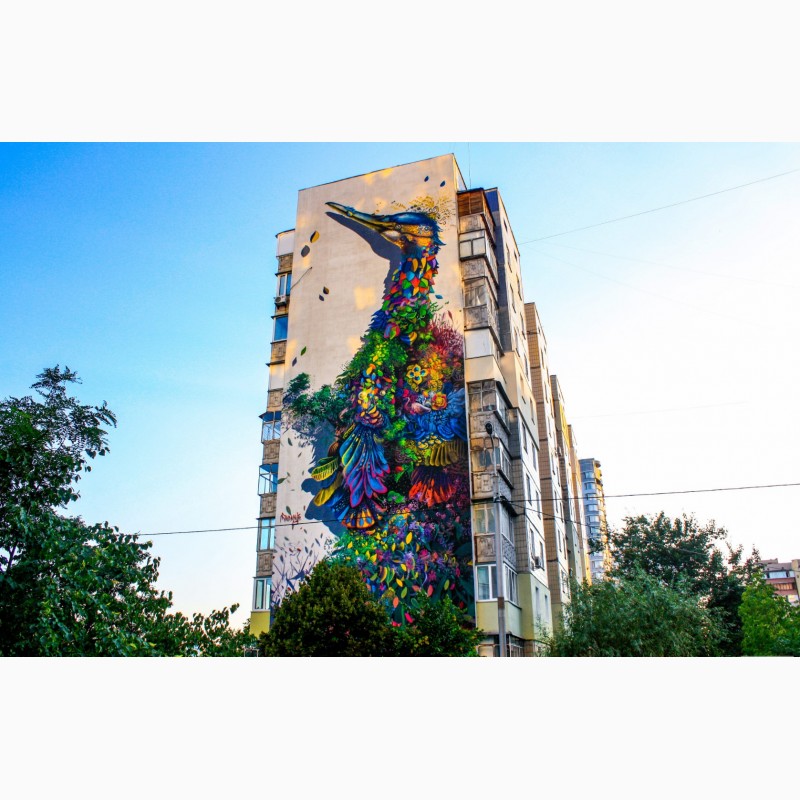 Фото 5. Художественная роспись фасадов под заказ по всей территории Украины