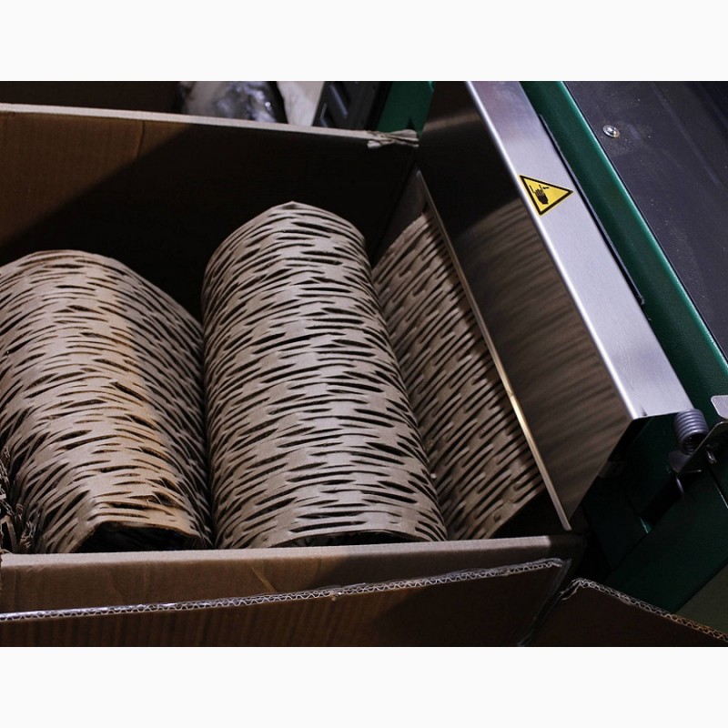 Фото 10. Промышленный шредер CushionPack для переработки гофрокартона в упаковочный материал