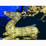 Новогодний подарок в Киеве, объемные световые фигуры
