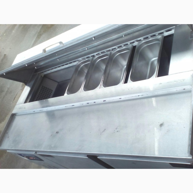 Фото 3. Стол холодильный для пиццы б/у EWT INOX SB2R, с гарантией