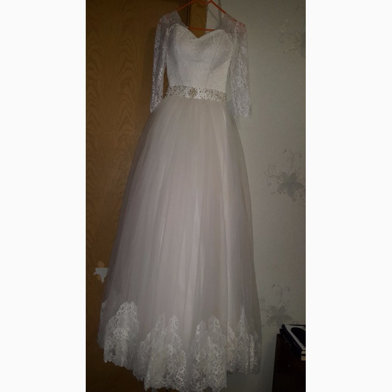 Фото 3. Свадебное платье цвета айвори