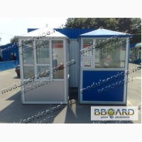 Киоск под торговлю хлебобулочными изделиями, пост охраны
