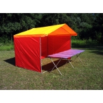 Предлагаем палатки столы зонты шатры торговые для торговли.
