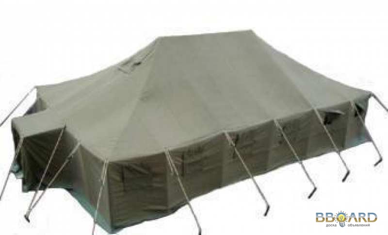 Фото 3. Палатки армейские разных размеров. Качество!