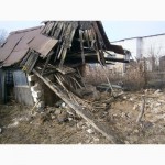 Снос старых построек и частных домов вручную в Днепре
