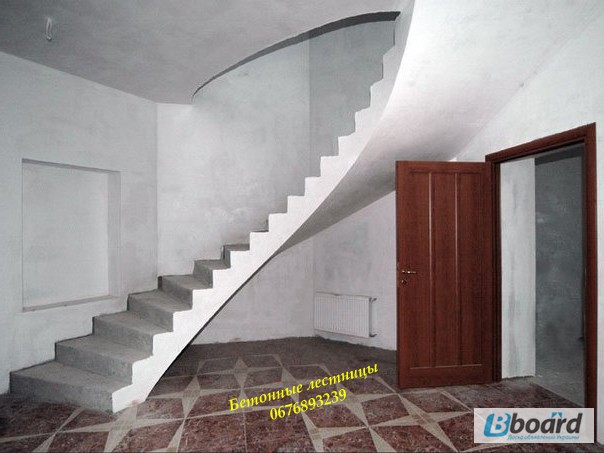 Фото 4. Бетонные, монолитные, железобетонные лестницы любой сложности Киев