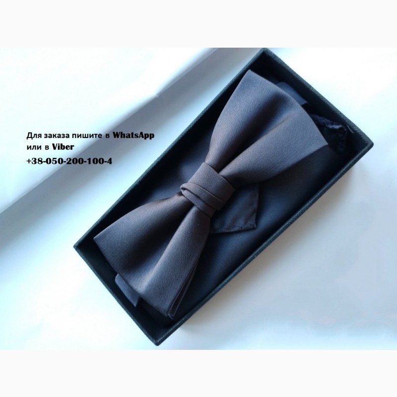 Фото 6. Бабочка галстук фирменная в упаковке selected homme с платком комплект