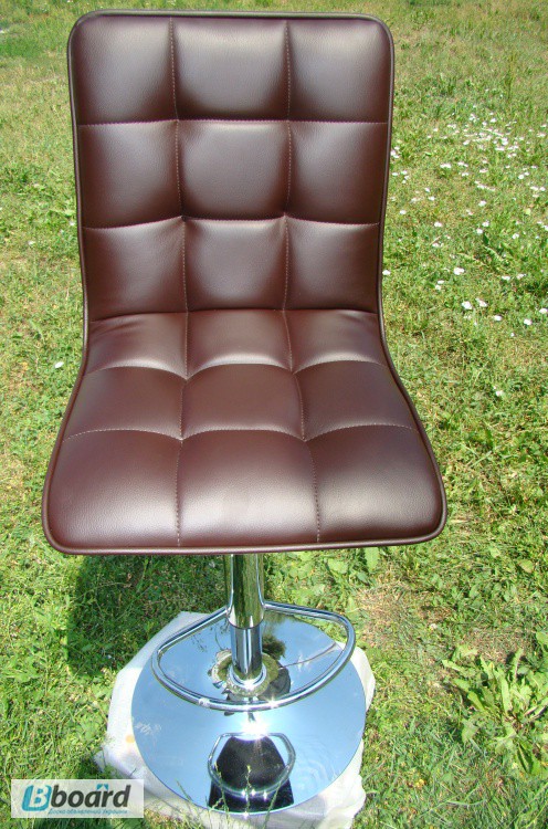 Фото 3. Высокий барный стул HY 358 бежевый, красный, белый, черный, коричневый, оранжевый, фиолетов