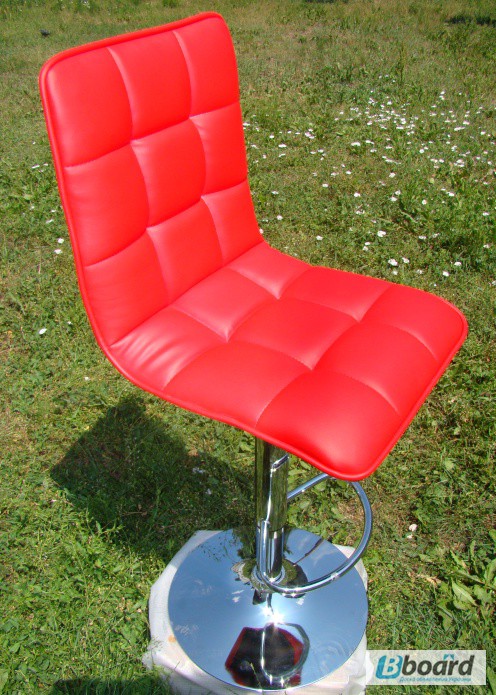 Фото 7. Высокий барный стул HY 358 бежевый, красный, белый, черный, коричневый, оранжевый, фиолетов