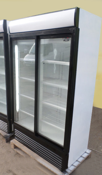 Фото 3. Доставим бесплатно! Холодильный шкаф бу витрина двухдверный. Гарантия
