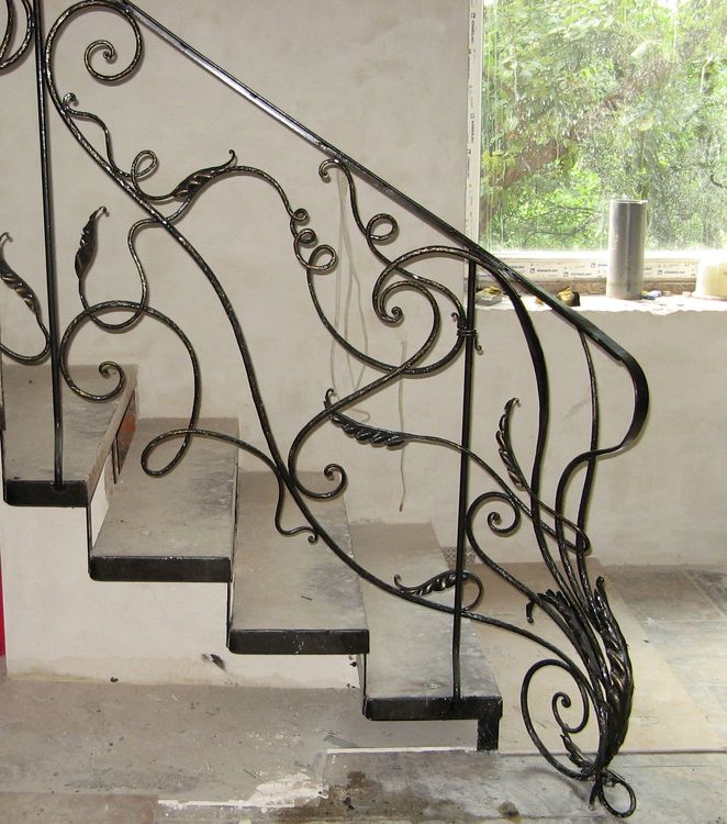 Фото 4. Кованые перила на лестницу под закказ