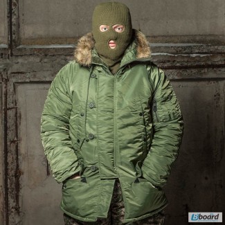 Куртка Парка Зимняя Американская N3B «АЛЯСКА» бк047