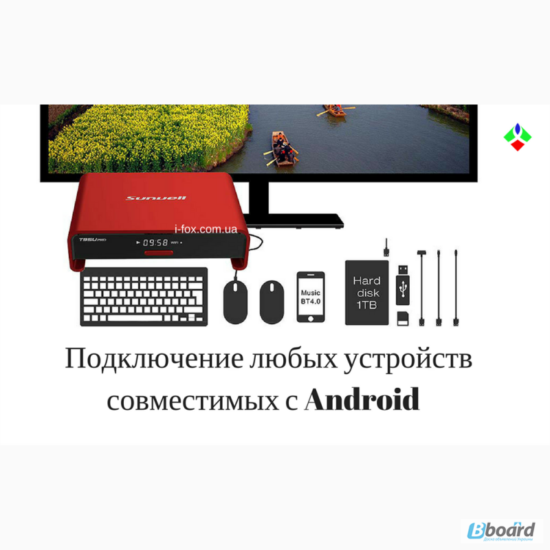 Фото 2. Android 6.0 tv box T95U Pro Sunvell 4k s912